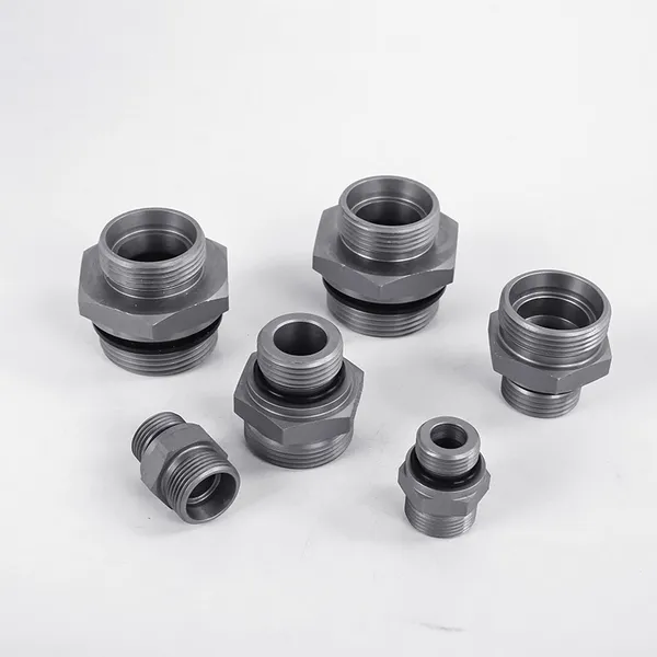 Hydraulic Transition Fitting, American Standard 1CO & 1DO Series Threaded Hydraulic Oil Tube Straight Fitting, Stainless Steel photo-5