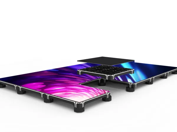 Indoor P2.5 P3.91 SMD Interactive LED Video Display Tiles LED Screen Dance Floor for Mall Interactive Dance Floor Tile photo-2