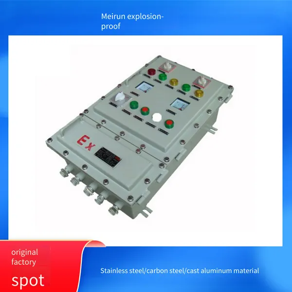 Meirun ex Stainless Steel Explosion-proof Distribution Box, Corrosion-resistant and Flameproof, Customizable for Outdoor Use, With Patent Technology photo-3