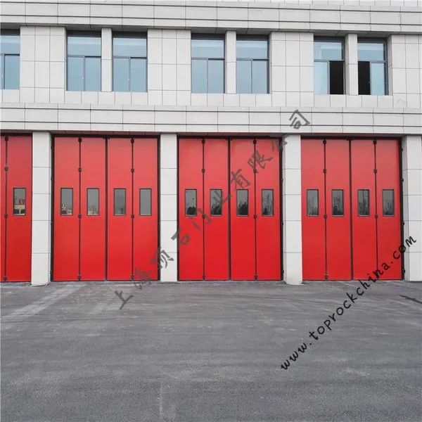 One-key Start for Rapid Opening of the Garage Door of the Fire Brigade. Shanghai Dingshi. Free Measurement and Customized Production. photo-2