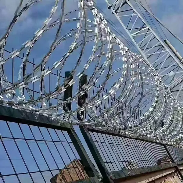 Industrial-Grade Razor Wire for Construction Site Security photo-3