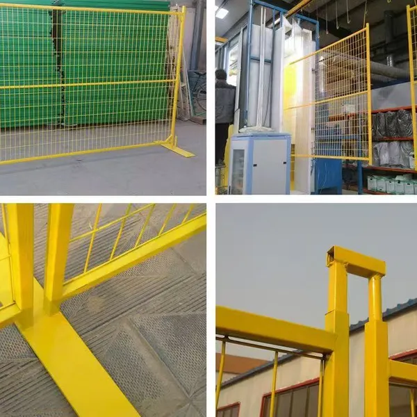 Portable Canada Temporary Fence With 1.8m Panels and Ground Spikes photo-5