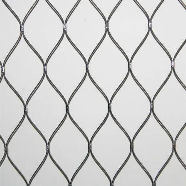 304/316 Stainless Steel Rhombus Cable Mesh for Stair Railing and Zoo Use photo-5