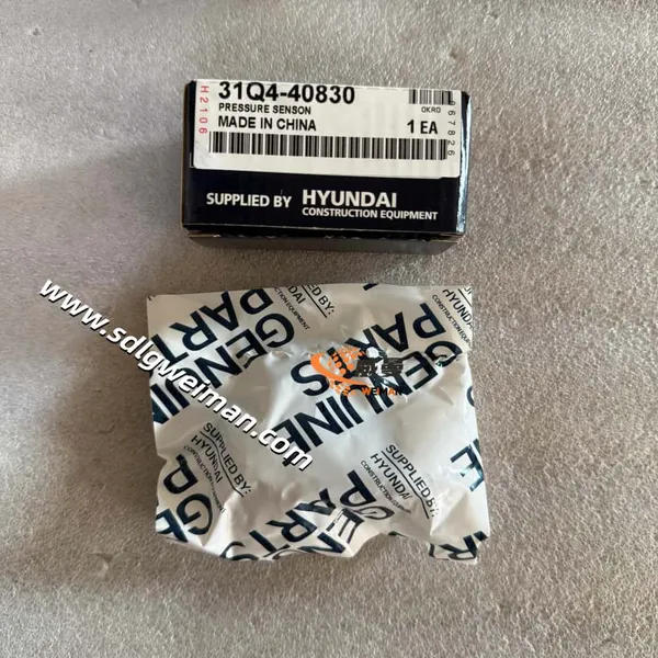 Hyundai Sensor-Pressure-(50 Bar) 31Q4-40830(31Q4-40620) for Hyundai Excavator R140W-9 photo-2