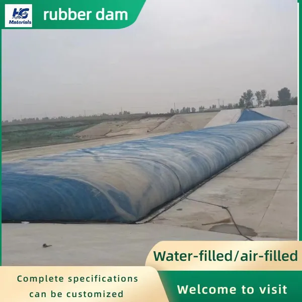 Water Retaining Dam, Inclined Rubber Dam, Flood Control and Prevention Dam, Seamless Overlap Air Cushion Dam photo-2