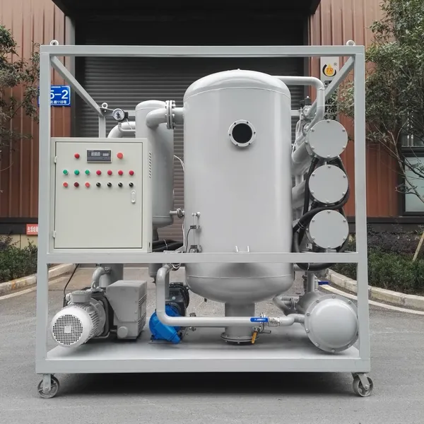 Double Stage Vacuum Transformer Oil Purifier