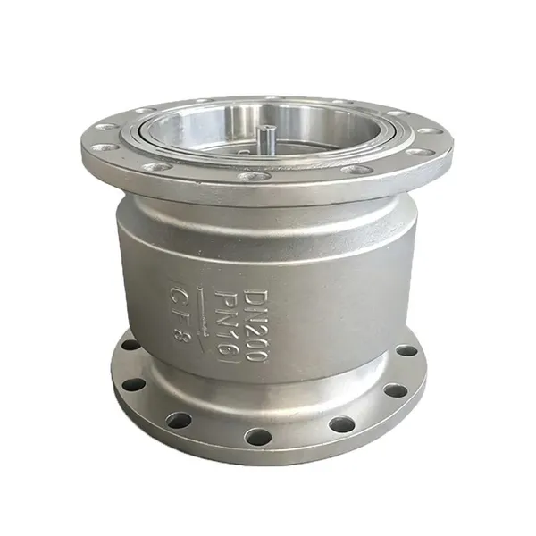 Vendas Diretas de Fábrica de Válvula de Retenção Vertical Silenciosa de Alta Qualidade com Flange de Aço Inoxidável