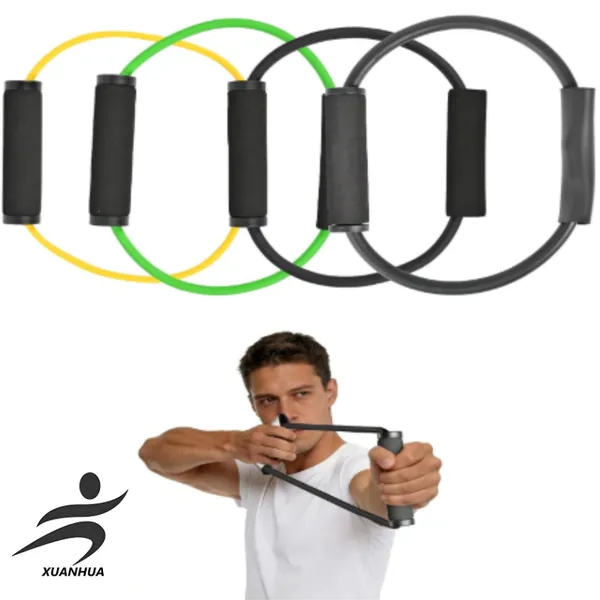 Archery Bow Trainer - Bow Strenth Trainer Latex Draw Training Aid Archery Shot Trainer Workout Resistance Band for Bow Shot Practice Accessories