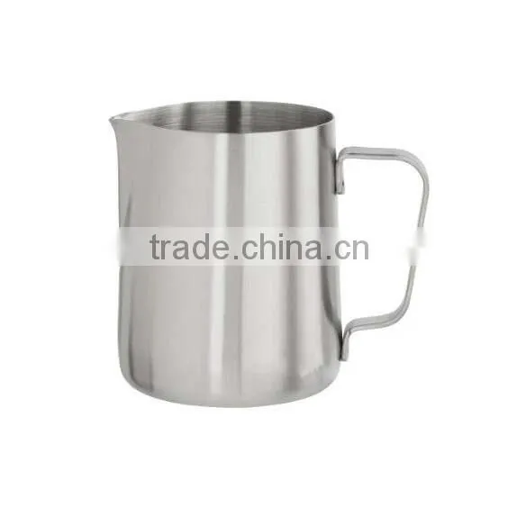 Good Quality Stainless Steel Milk Cup Milk Frothing Pitcher 12 /20 /32 OZ Milk Frothing Pitcher photo-3