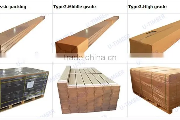 Wood Plastic Composite External WPC Wall Panel 156*21mm photo-6