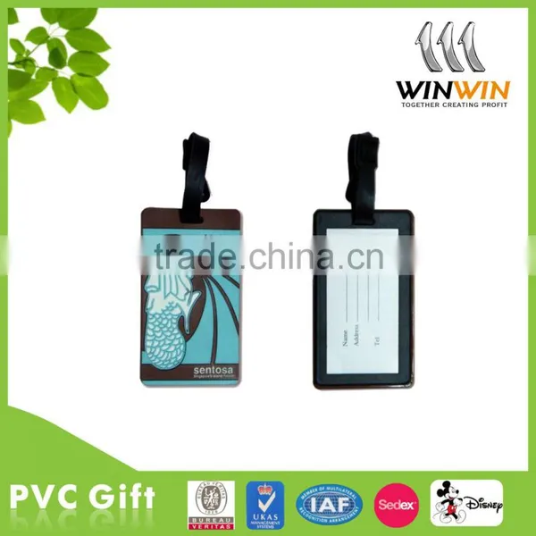 Wholesale Cheap Special Design 3D Pvc Luggage Tag photo-2