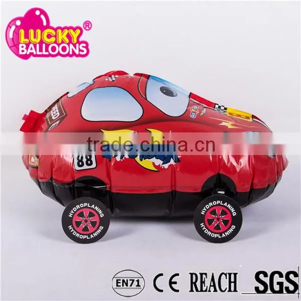China Balloon Factory EN71approved Red Cartoon Car Shaped Foil Balloons photo-3