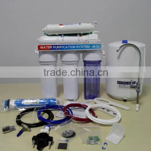 6-Stage 75GPD Reverse Osmosis Alkaline PH Water Filter System photo-4