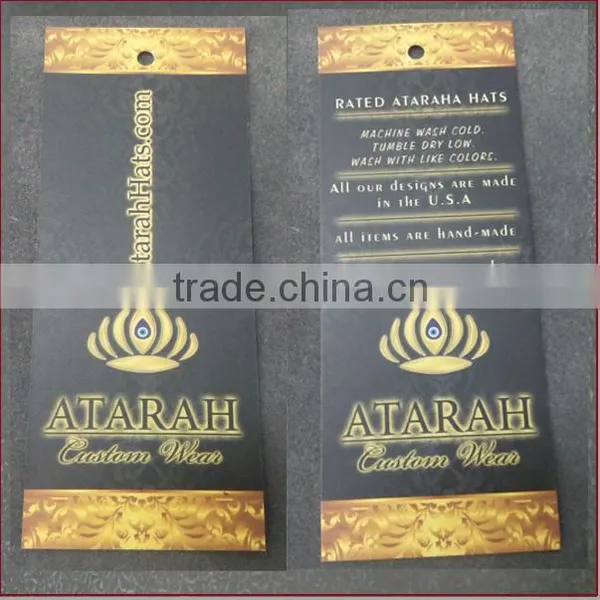 Wholesales Paper Hang Tag for Garment, Print Paper Hang Tag , Clothing Paper Hang Tag photo-5