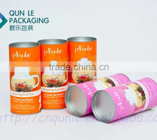 New Design Tea Can With Metal Insert Lid