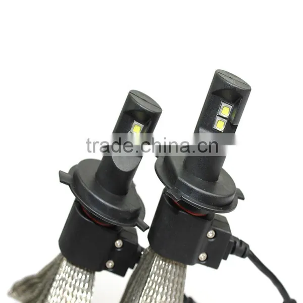 All in One h4 High Low Beam Car Headlight G5 no Fan Design Super Bright Auto h4 Led Headlight photo-3