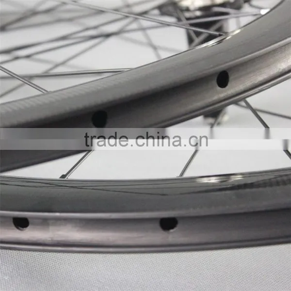 Tuleless Carbon Wheelset Disc Hub Wheels 50mm Clincher Road photo-4