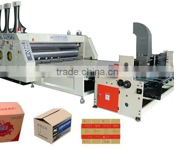 Automatic Printing Slotting Cutting Carton Box Production Plant photo-2