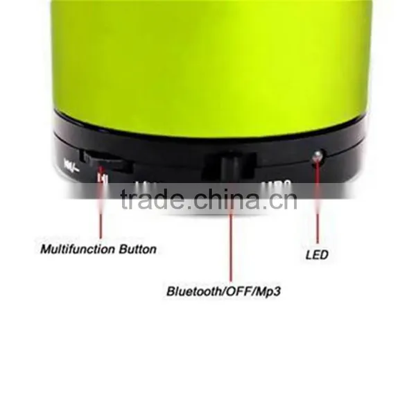 Hot Sale TF Card Funcation Wireless Mini Low Price Led Light Bluetooth Speaker photo-6