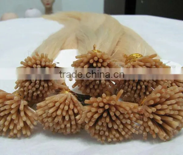 2016 the New Factory Price Prebonded Keratin Nail Tip/I Tip Hair,Brazilian Human Hair photo-6
