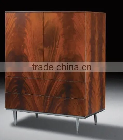 High Grade Modern Furniture Luxury Mahogany Wood Chest of Drawers