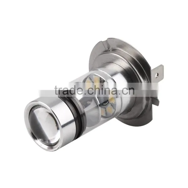 2pcs H7 100W High Power COB LED Car Auto DRL Driving Fog Tail Headlight Light Lamp Bulb White 12-24V Car Styling Free Shipping photo-5