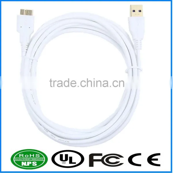 USB3.0 Cable AM To MicroB Cable Gold Plated Connecting Cable Mobile HD Cable photo-3