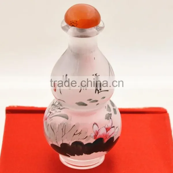 Chinese Antique Custom Handpainted Snuff Bottle photo-6