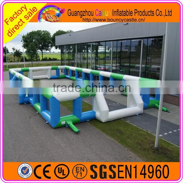 New Durable Inflatable Soccer Field Inflatable Football Soap Soccer Field photo-3