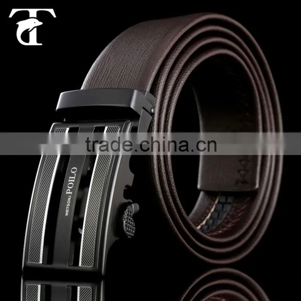 Men Casual Real Leather Belt Needlepoint Belts From Our Own Manufacturer