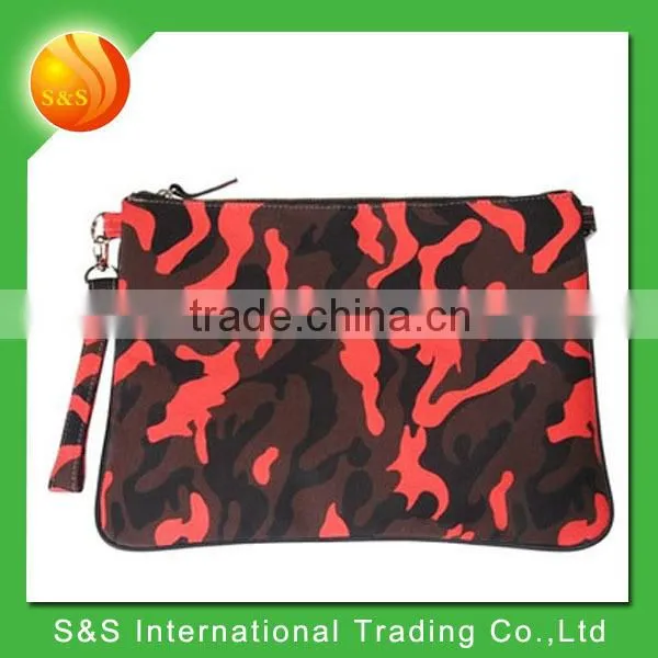 Good Quality Camouflage Picture Envelope Clutch Bag Messenger Bag photo-3
