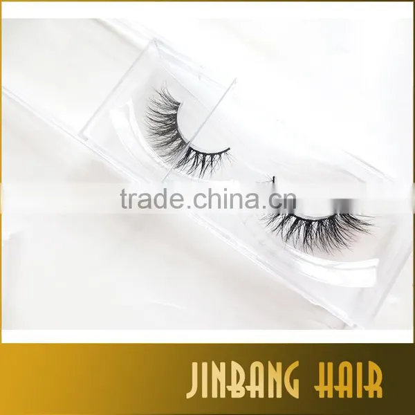 Hot Selling Customized Private Label 3D 100% Mink Fur False Eyelash Extension Best Quality photo-3