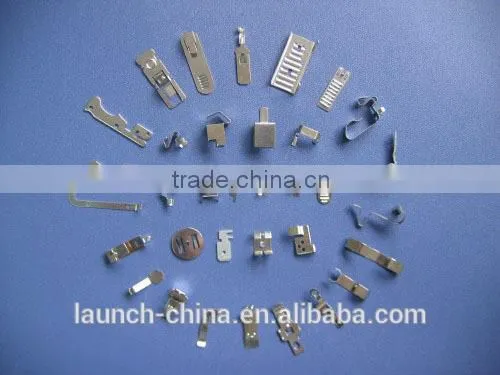Stamping Zinc Metal Shelf Clips Products Detector Metales photo-4