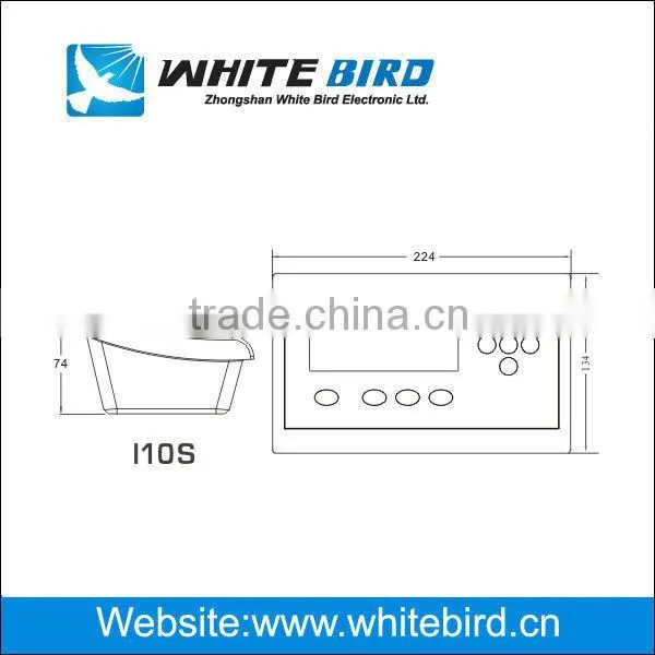 OIML Approved Industrial Weighing Indicator Full Display photo-4