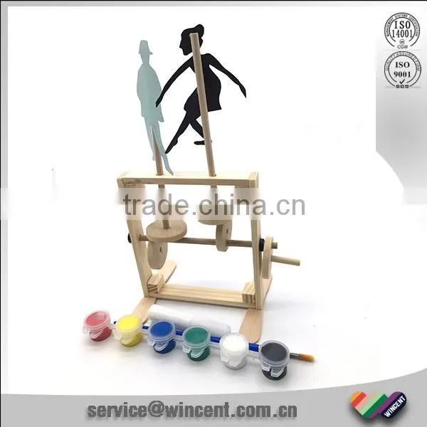 Wooden Ballet Couple Dancer Puzzle photo-3