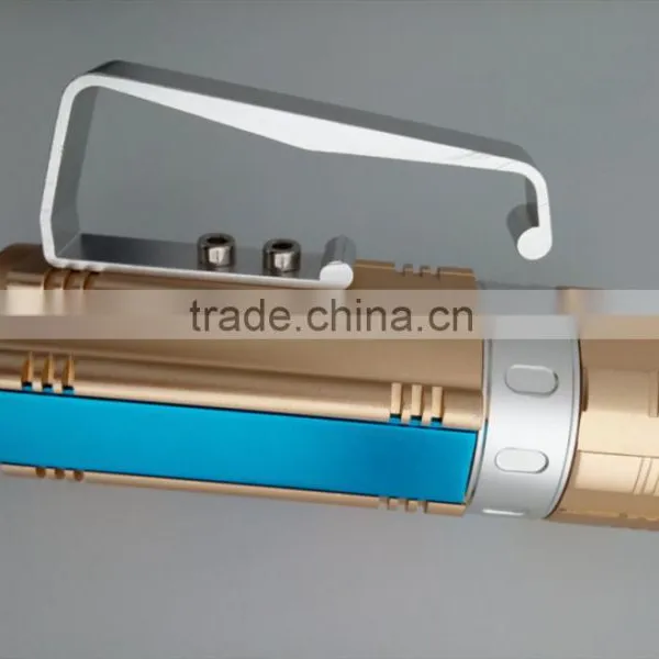 Newest Design Fashion Style Aluminium-Alloy China Best High Power Rechargeable USB Led Flashlight Torch For Fishing photo-5
