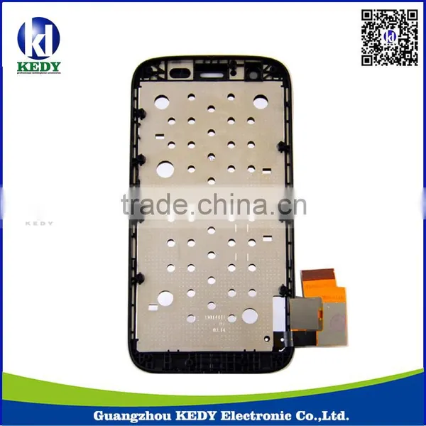 Original LCD Display Touch Screen Digitizer for Motorola MOTO G With Bezel Frame Assembly photo-2
