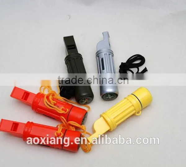 Good Quality Mini Plastic Whistle Compass ,pocket Compass ,student Compasses photo-2