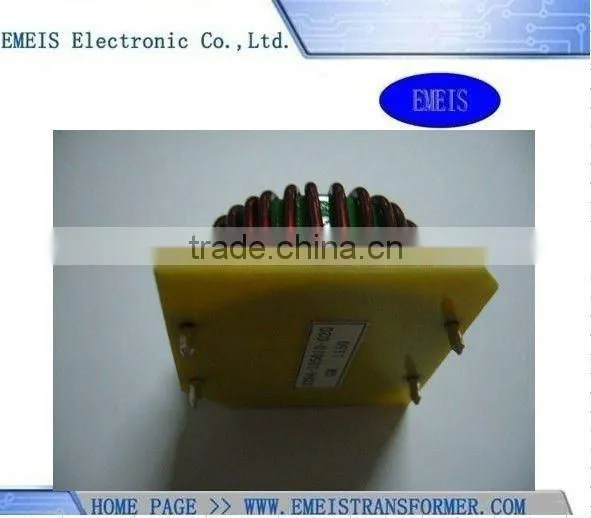 Low Frequency Horizental Toroidal PCB Mounted Transformer With Base