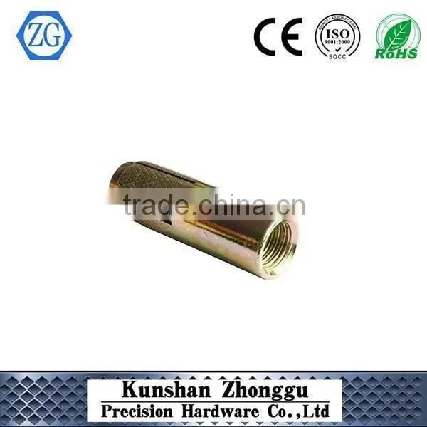 Drop in Anchor Bolt Inch Yellow Zinc 3/8" photo-3