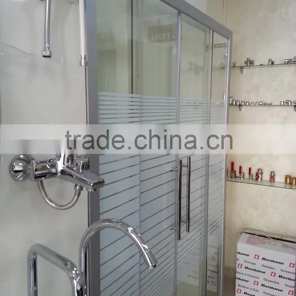 Bathroom Glass Shower Screen for Middle East Market D707 Quality Choice photo-2