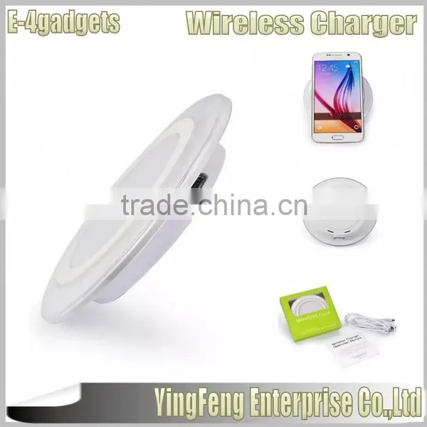 Qi Wireless Charger Genuine Charging PAD for Samsung Galaxy s6 Edge, DC5V Wireless Charger for Samsung Galaxy S6 S6 Edge Note 5 Supplier's Choice photo-3