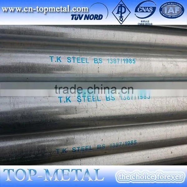 Astm A135/a795 Erw Galvanized Pipes photo-6