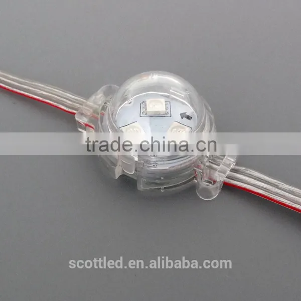 3 Leds 30mm Round Led Module Led Dot Matrix for Building Decoration photo-5