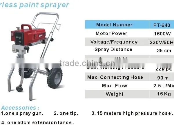 AIRLESS PAINT SPRAYER