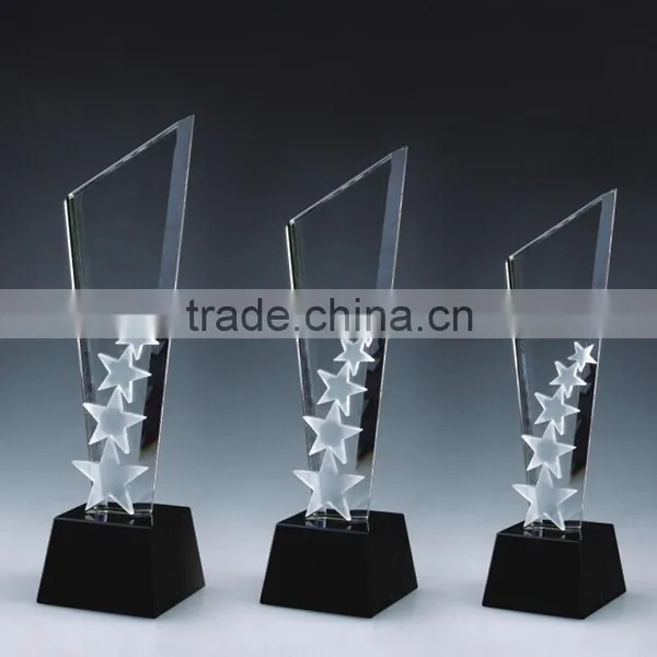2015 New Design Crafts With Horseshoe K9 Crystal Trophy Souvenir Custom Crystal Trophy photo-6