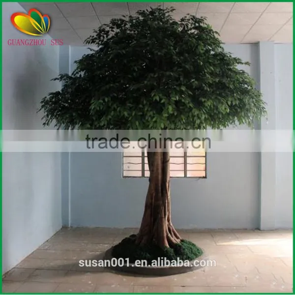Hot Sale Artificial Banyan Tree Fiberglass Artificial Ficus Tree Loutdoor & Indoor Decor Artificial Banyan Tree photo-2