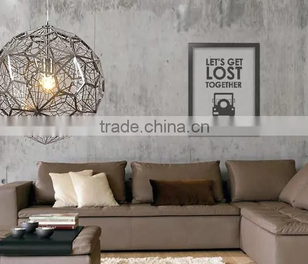 Unique Design Decorative Pendent Light Stainless Steel Ball Pendent Lamp photo-4