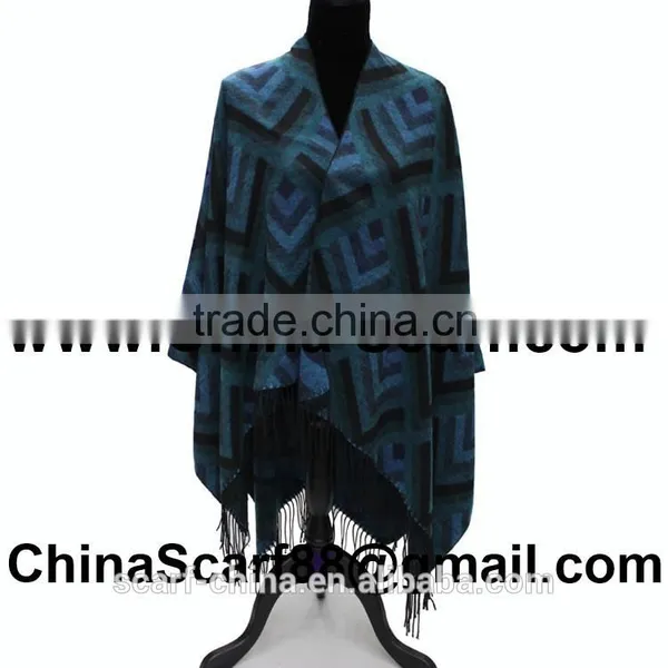 Wholesale Fringed Wool Scarf photo-3