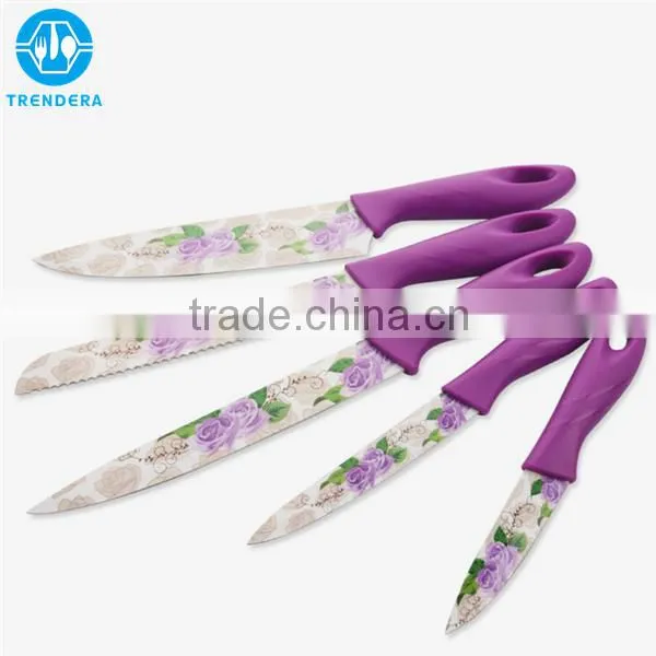Hot Sale Printed Color 440c Stainless Steel Knife photo-2